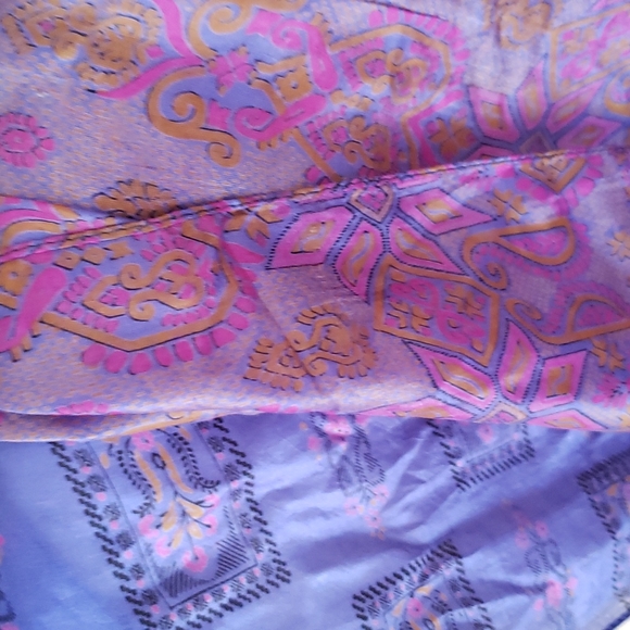 Silk scarf wrap - Picture 3 of 5